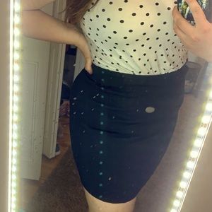 Banana republic mini pencil skirt